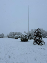 Beyləqan rayonu 2026-cı ilin ilk qarını qarşılayıb