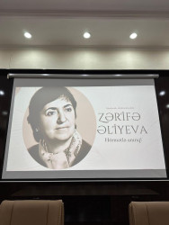 Beyləqanda Zərifə Əliyevanın anadan olmasının ildönümünə həsr olunmuş tədbir keçirilib.