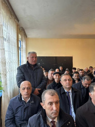 Yuxarı Aran qəsəbəsində səyyar qəbul keçirilib