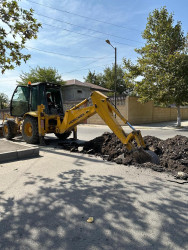 Heydər Əliyev  prospektində hava elektrik xətləri yeraltı kabel xətti ilə əvəzlənir.