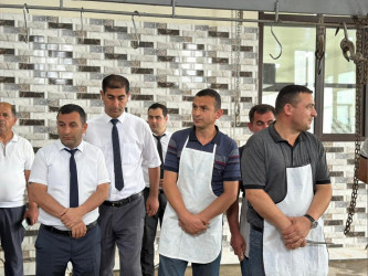 Beyləqanda müasir ət kəsim məntəqəsinin açılışı olub