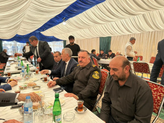 Beyləqan RİH başçısı Birinci Qarabağ müharibəsi qazisinin vəfatı ilə əlaqədar ailəsini ziyarət edib.