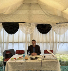 Beyləqan Rayon İcra Hakimiyyətinin başçısı Əziz Əzizov şəhid anasının yas mərasimində iştirak edib