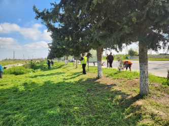 Beyləqanda abadlıq tədbirləri davamlı xarakter daşıyır