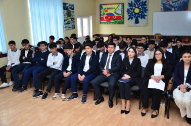 Beyləqanda məişət zorakılığı mövzusunda maarifləndirici görüş keçirilib