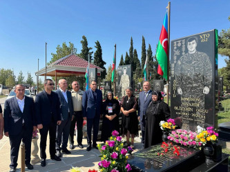 Vətən Müharibəsi şəhidi Siyahim Dəmirovun doğum günü münasibətilə məzarı ziyarət olunub
