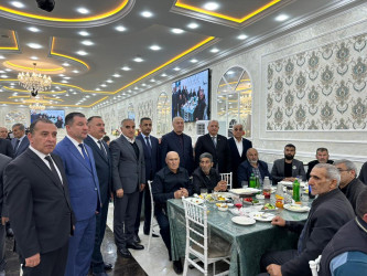 Martın 18-də Beyləqan rayonunda müqəddəs Ramazan ayı münasibətilə 400 nəfərlik iftar süfrəsi təşkil olunub.