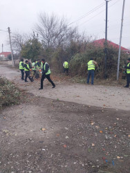 Beyləqanda “Yeni ilə təmiz mühitlə” devizi ilə ümumrayon iməcliyi keçirilib