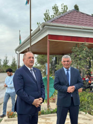 Beyləqanda şəhid baş leytenant Mahir Dadaşzadənin məzarı ziyarət olunub