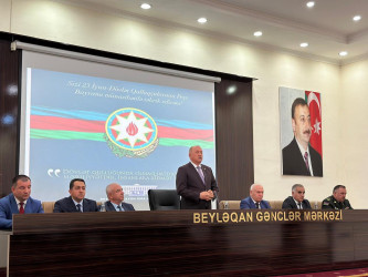 Beyləqanda 23 İyun – Dövlət Qulluqçularının Peşə Bayramı qeyd keçirilib