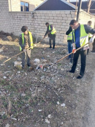 Beyləqanda abadlıq və təmizlik işləri mütəmadi xarakter daşıyır