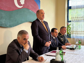 15 aprel 2025-ci il tarixdə Beyləqan Rayon İcra Hakimiyyətinin başçısı Əziz Əzizov növbəti səyyar görüşü Yuxarı Aran qəsəbəsində keçirib.