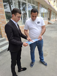 Beyləqanda “İnsan Hüquqları Aylığı” çərçivəsində maarifləndirici kampaniya keçirilib