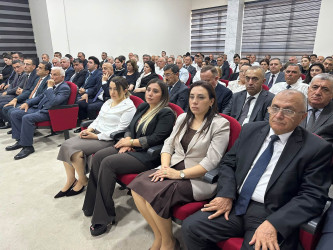 Yeni Azərbaycan Partiyası Beyləqan rayon təşkilatının XII hesabat konfransı keçirilib.