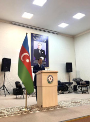 Beyləqanda “Ümummilli Lider Heydər Əliyev müasir müstəqil Azərbaycanın banisidir” adlı möhtəşəm tədbir keçirilib.