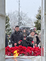 Beyləqanda 20 Yanvar şəhidlərinin xatirəsi ehtiramla yad edilib