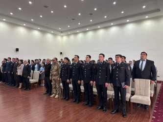 Beyləqanda məktəblilərlə maarifləndirici görüş keçirilib
