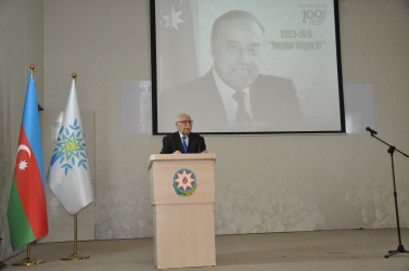 “Azərbaycanın dövlət müstəqilliyi əbədidir, sarsılmazdır, dönməzdir!” adlı tədbir keçirilib.