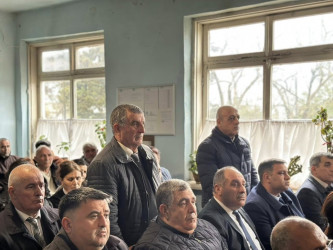 Bahar qəsəbəsində səyyar qəbul keçirilib