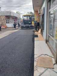 Beyləqan rayonunda asfaltlanma işi davam etdirilir