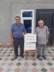 Beyləqanda şəhid övladlarına məktəbli ləvazimatları təqdim olunub