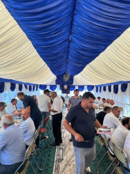 Beyləqan Rayon İcra Hakimiyyətinin başçısı şəhid atası Süleymanov Allahverdinin yas mərasimində iştirak edib