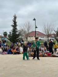 Beyləqan şəhər Humanitar Fənlər Təmayüllü Liseyində Novruz Bayramı ilə əlaqədar bayram şənliyi keçirilib.