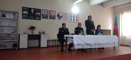 “Narkomaniyaya “yox” deyək!” adlı maarifləndirici görüşlər təşkil olunub