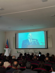 “Konstitusiya və Suverenlik İli” çərçivəsində Yeni Azərbaycan Partiyasının yaradılmasının 33-cü ildönümünə həsr olunmuş tədbir keçirildi.