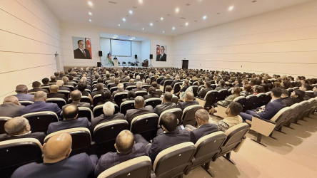 Beyləqanda “Ümummilli Lider Heydər Əliyev müasir müstəqil Azərbaycanın banisidir” adlı möhtəşəm tədbir keçirilib.