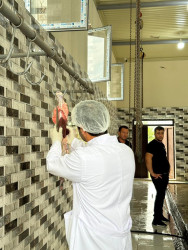 Beyləqanda müasir ət kəsim məntəqəsinin açılışı olub