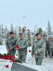 Beyləqanda 20 Yanvar şəhidlərinin xatirəsi ehtiramla yad edilib
