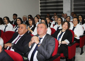 Beyləqanda təhsil işçilərinin ənənəvi sentyabr konfransı keçirilib