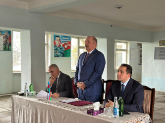 Örənqala qəsəbəsində səyyar vətəndaş qəbulu keçirilib.