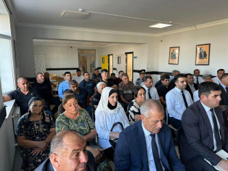 Beyləqan rayonunun Aşıqalılar kəndində səyyar vətəndaş qəbulu keçirilib