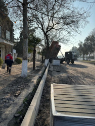 Heydər Əliyev prospektində əsaslı yenidənqurma işləri sürətlə davam etdirilir.