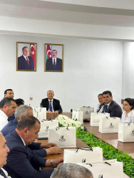 Beyləqan Rayon İcra Hakimiyyətinin aparatında çalışan dövlət qulluqçuları ilə görüş keçirilib