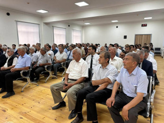 Kəbirli kəndində səyyar vətəndaş qəbulu keçirilib