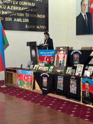 Şəhid Quliyev Barat Nizami oğlunun xatirəsinə həsr olunmuş tədbir keçirildi