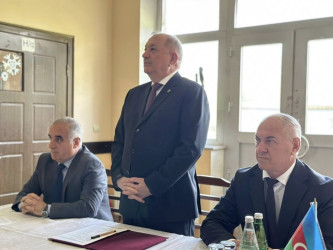 Beyləqan Rayon İcra Hakimiyyəti başçısının səyyar vətəndaş qəbulları davam etdirilir