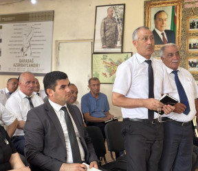 22.07.2025-ci il tarixdə Tatalılar kəndində səyyar qəbul-görüş keçirilib