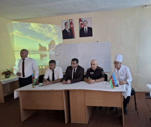 “Narkomaniya əsrin bəlasıdır” mövzusunda maarifləndirici görüş təşkil edilib.