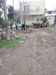 Beyləqanda abadlıq işləri mütəmadi olaraq həyata keçirilir.