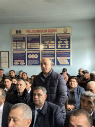 Bahar qəsəbəsində səyyar qəbul keçirilib