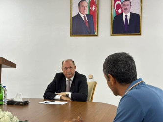 Sentyabrın 23-də Beyləqan Rayon İcra Hakimiyyətində növbəti vətəndaş qəbulu keçirilib