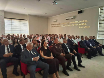 Beyləqanda 14 İyul – Azərbaycanın inkişaf yolunun əsası qoyulan tarixi gün qeyd olunub