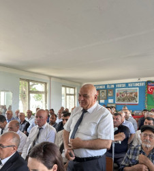 Beyləqan Rayon İcra Hakimiyyətinin başçısı Əziz Əzizov Örənqala qəsəbəsində səyyar görüş keçirib