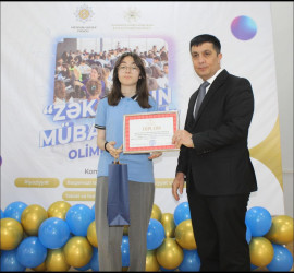 Öz zəkaları ilə region birincisi olan məktəblilərimiz!