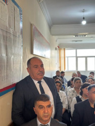 Sarısu qəsəbəsində sakinlərlə səyyar qəbul-görüş keçirilib