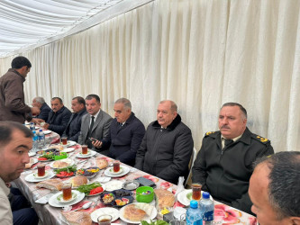 Beyləqanda həlak olan hərbçi ilə bağlı başsağlığı verilib